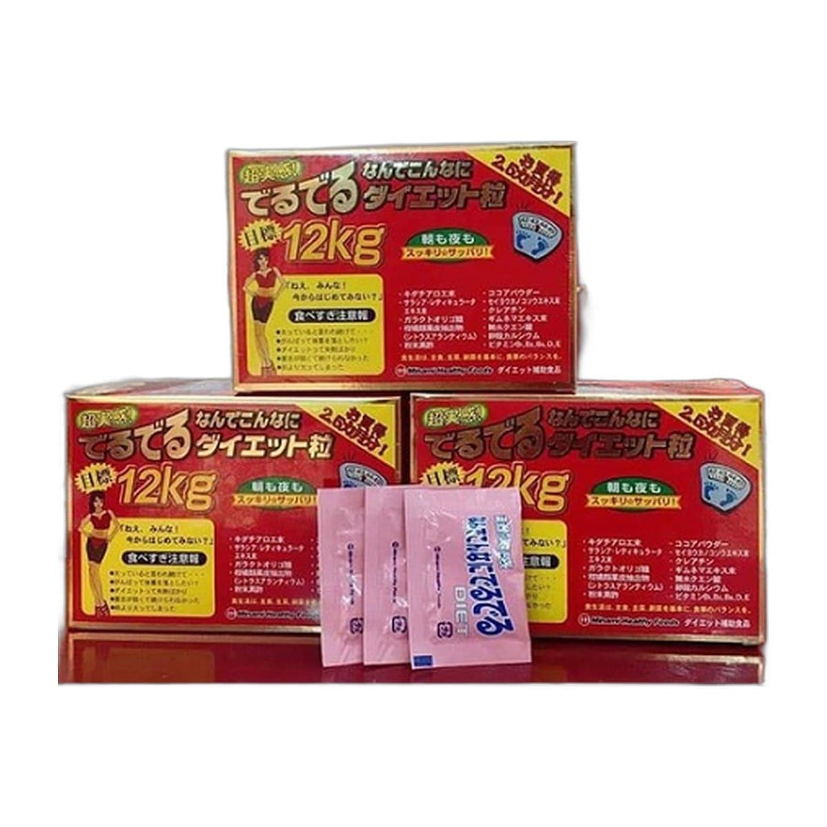 Giảm Cân 12kg Deru Deru Diet Supplement Nhật Bản