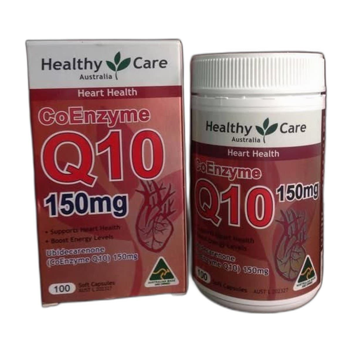 Viên uống bổ tim Healthy Care Coenzyme Q10 150mg 100 viên