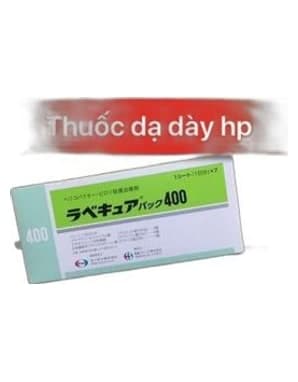 Thuốc đặc trị vi khuẩn HP Rabecure 400